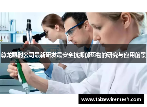 尊龙凯时公司最新研发最安全抗抑郁药物的研究与应用前景